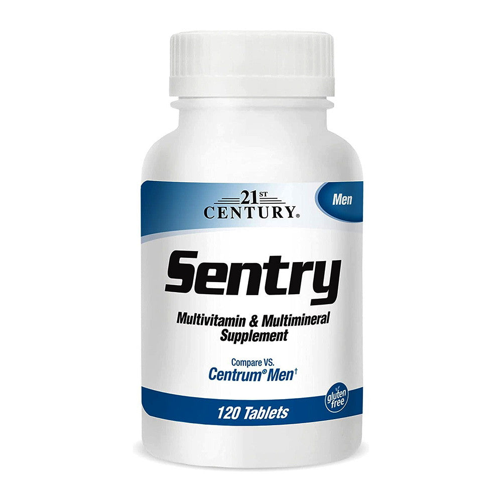 21st Century Sentry Men Multivitamin with Minerals, 120 Ea